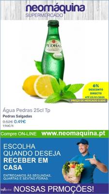 Digital signage para supermercados: produtos, serviços ao cliente e informação meteorológica.